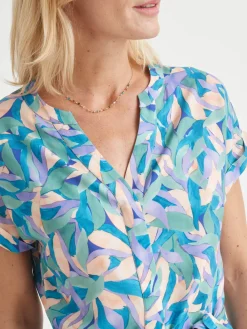 Robe chic toute boutonnée