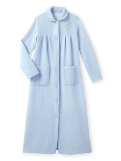 Robe de chambre col Claudine courtelle