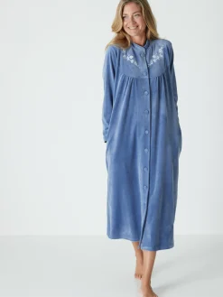 Robe de chambre en maille velours