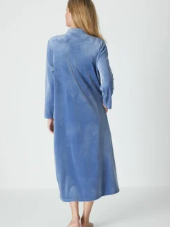 Robe de chambre en maille velours