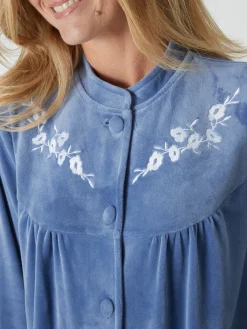 Robe de chambre en maille velours