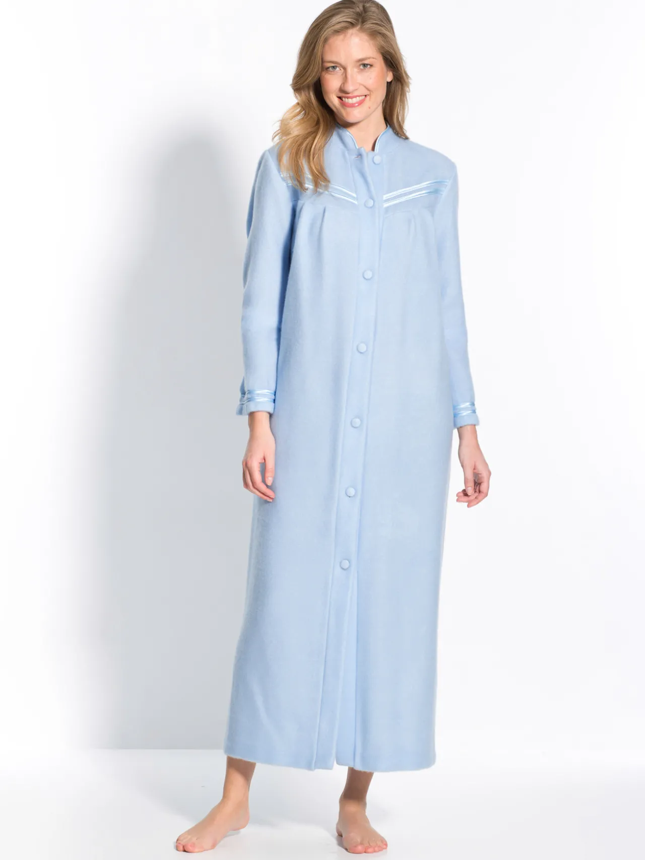 Robe de chambre molleton courtelle