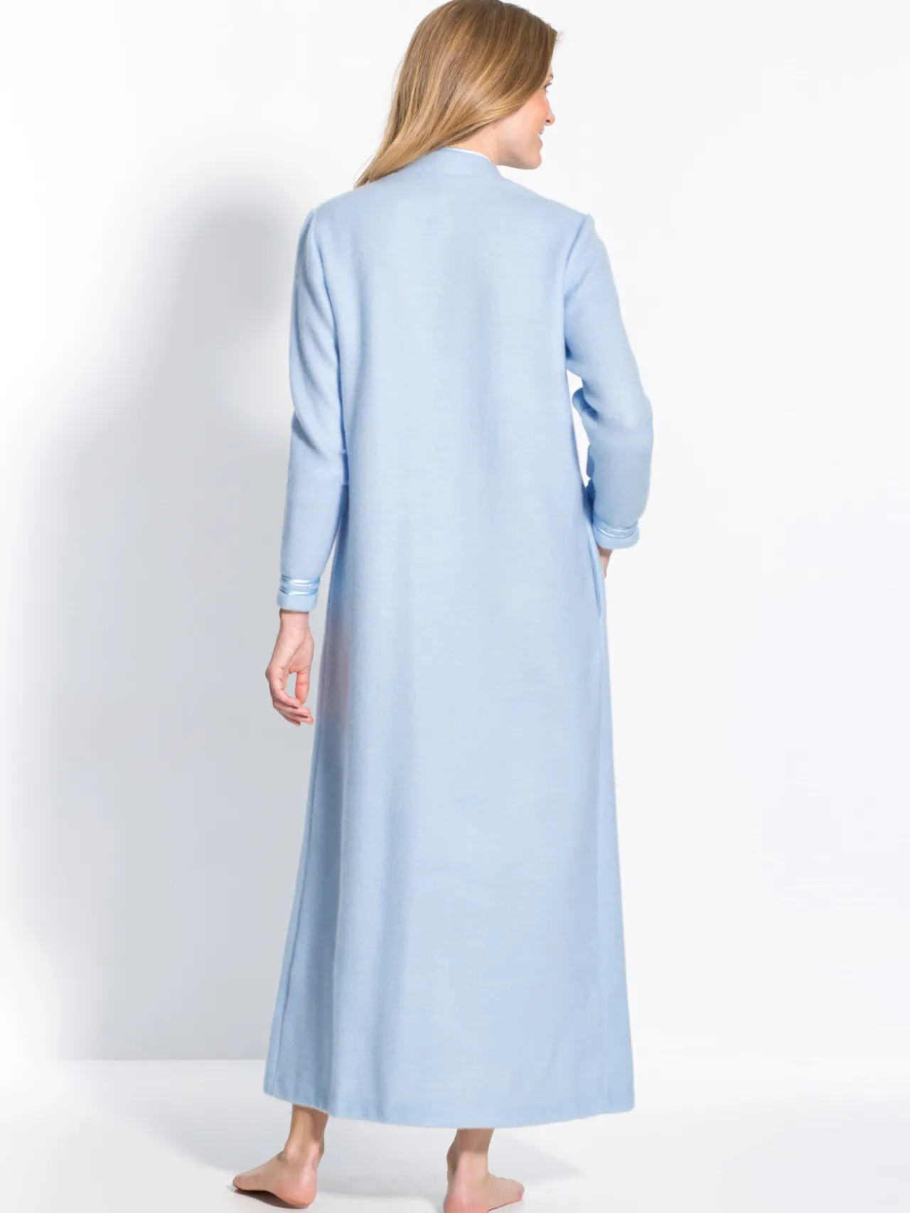 Robe de chambre molleton courtelle
