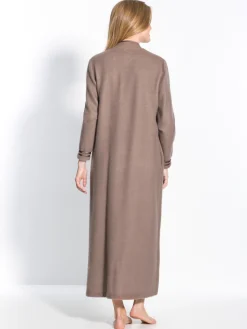 Robe de chambre molleton courtelle