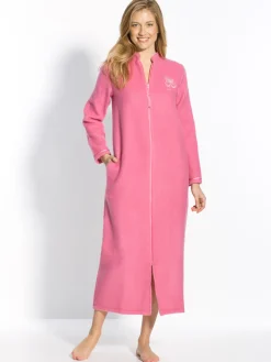 Robe de chambre zip molleton courtelle