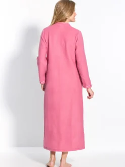 Robe de chambre zip molleton courtelle
