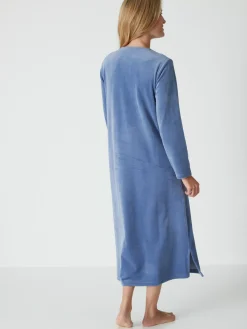 Robe d'hôtesse en maille velours