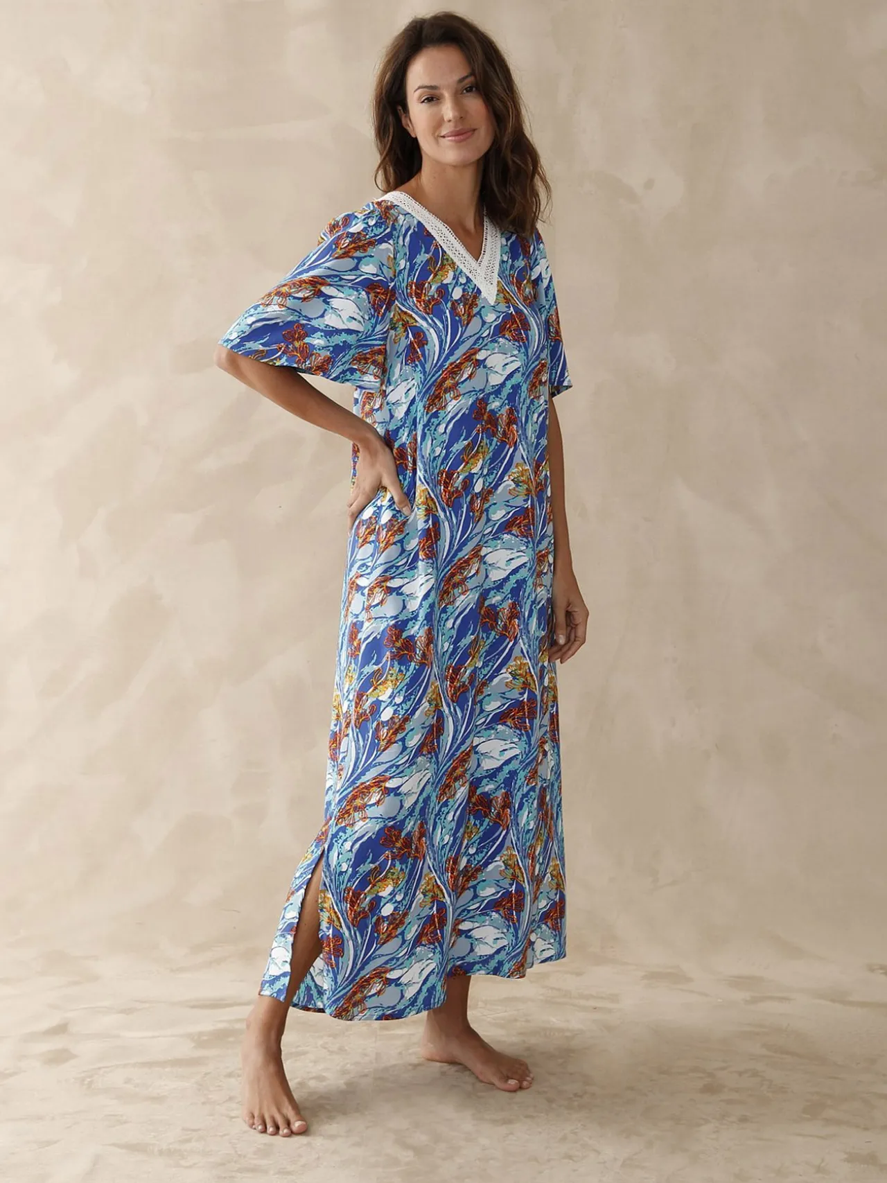 Robe d'hôtesse fluide