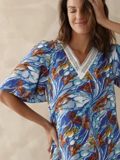 Robe d'hôtesse fluide