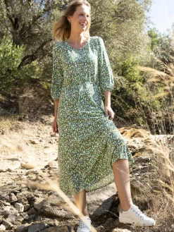 Robe droite en maille