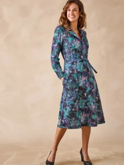 Robe en maille bien chaude