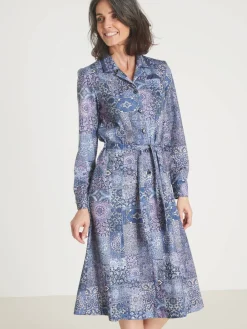 Robe en maille bien chaude