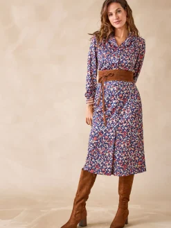 Robe en maille chaude