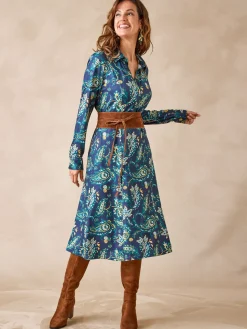 Robe en maille chaude