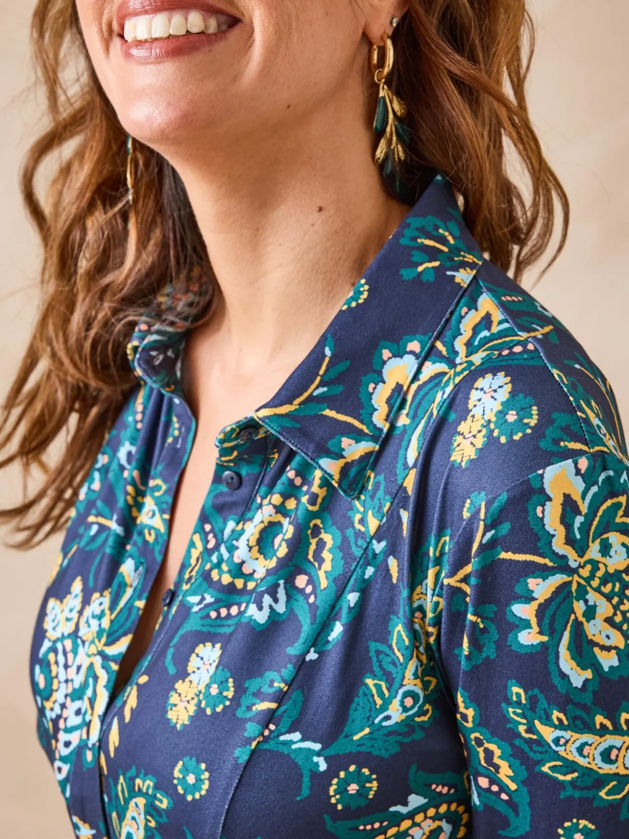 Robe en maille chaude