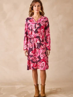 Robe en maille crêpe