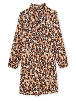 Robe en maille crêpe