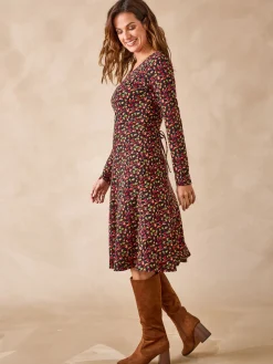 Robe en maille fluide