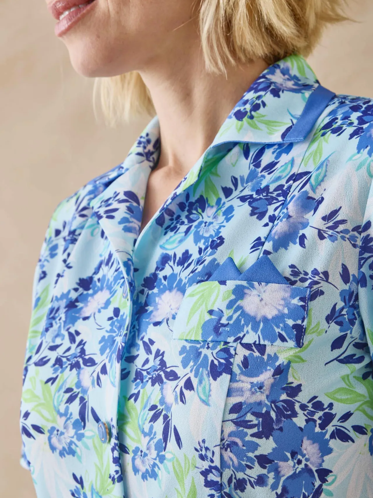 Robe en maille fluide