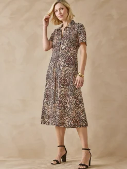 Robe en maille fluide