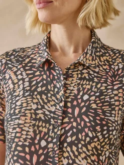 Robe en maille fluide