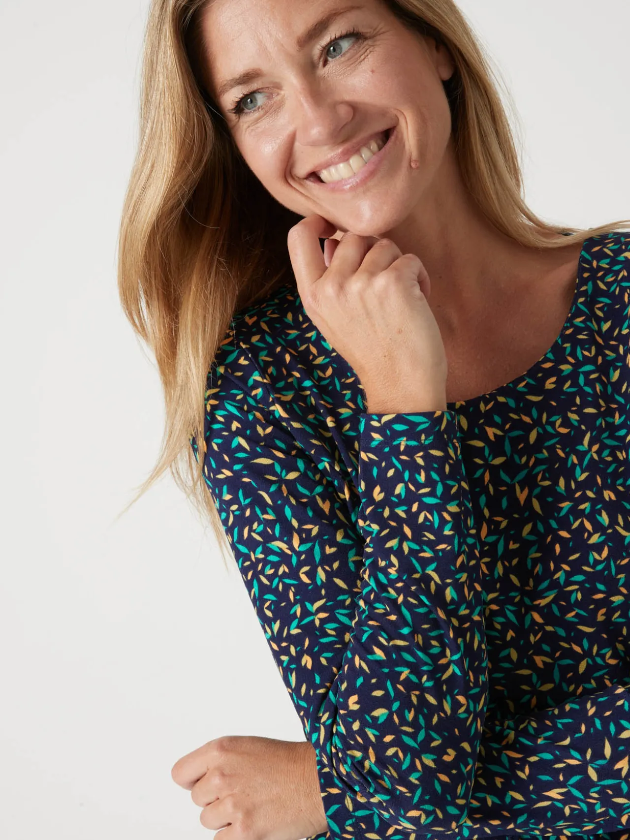 Robe en maille fluide