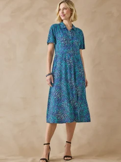 Robe en maille fluide