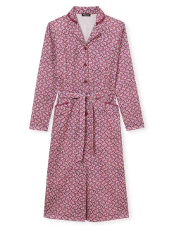 Robe en maille manches longues