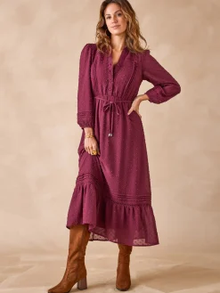Robe en plumetis