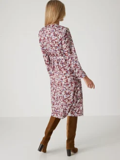 Robe encolure coeur en maille