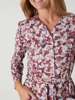 Robe encolure coeur en maille