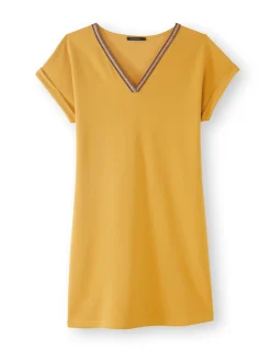 Robe housse en maille