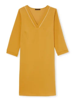 Robe housse en maille fluide