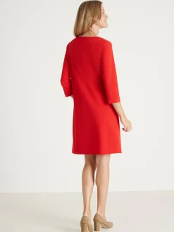 Robe housse en maille fluide