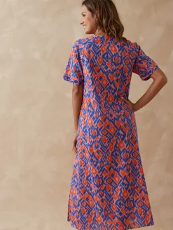 Robe longue pur coton