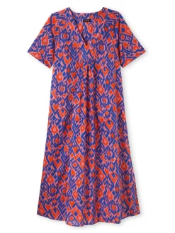 Robe longue pur coton