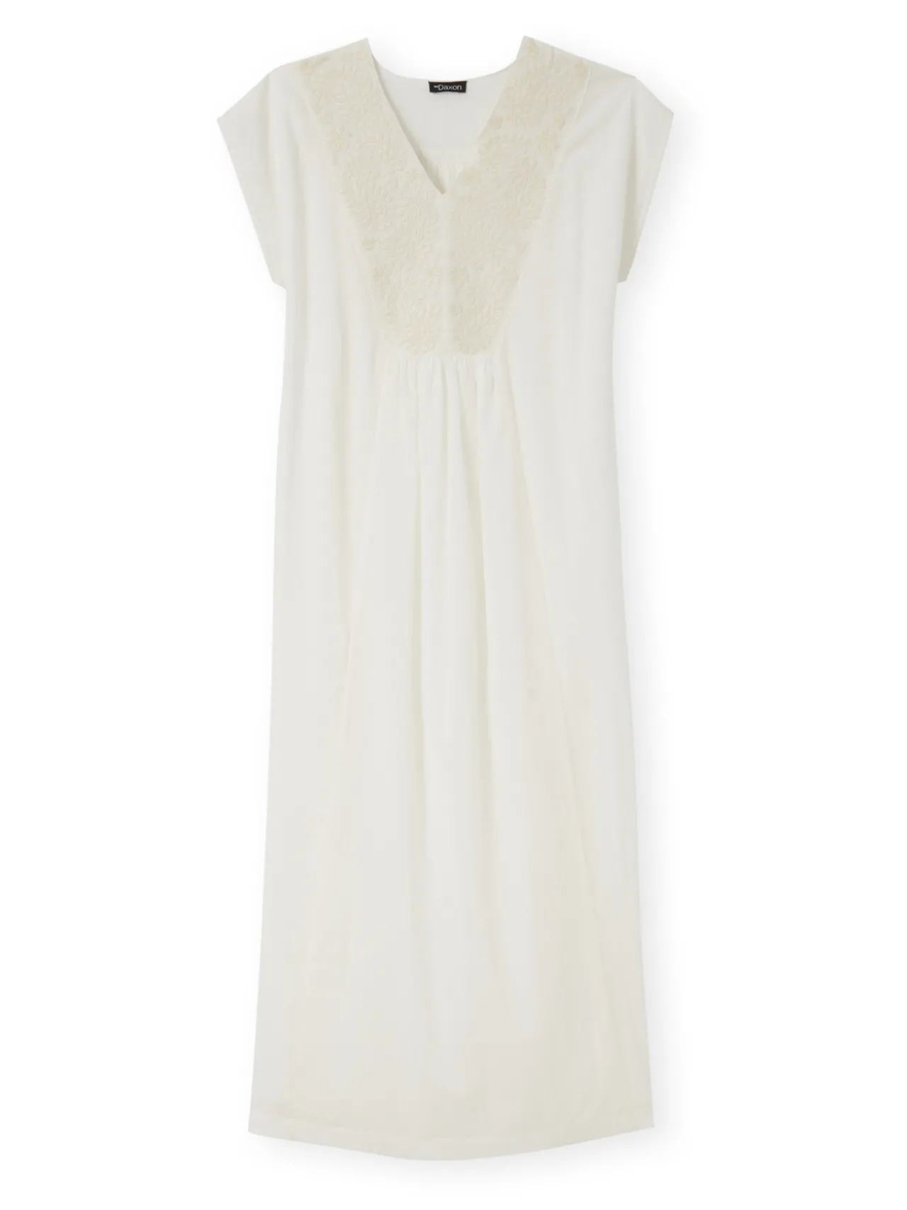 Robe sans manches en voile de coton