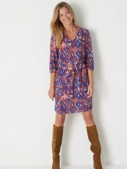 Robe taille resserrable