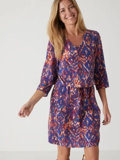 Robe taille resserrable