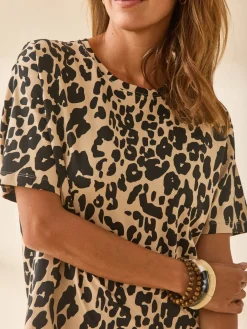 Robe tee-shirt coupe ample