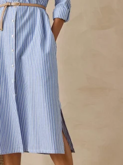 Robe-chemise toute boutonnée