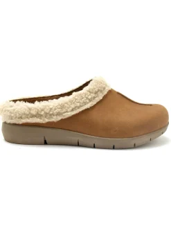 Sabos cuir velours semelle amovible