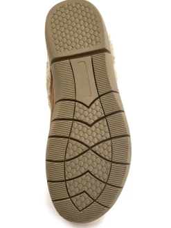 Sabos cuir velours semelle amovible