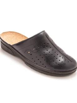 Sabots en cuir à galbe anatomique