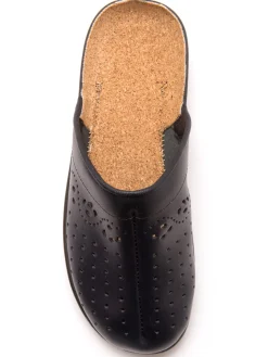 Sabots en cuir à galbe anatomique