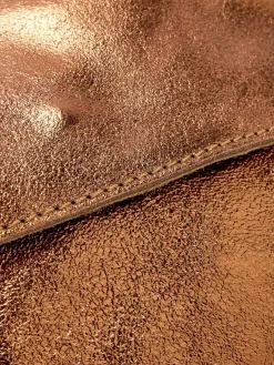 Sac pochette en cuir à bandoulière