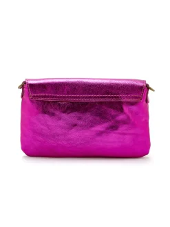 Sac pochette en cuir à bandoulière