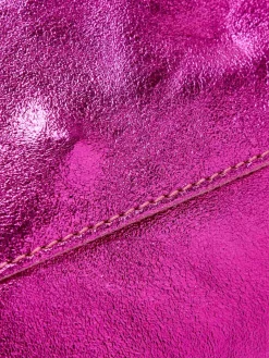 Sac pochette en cuir à bandoulière