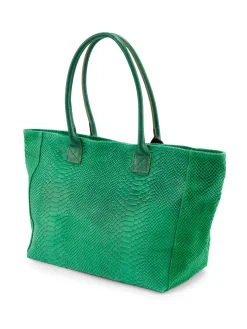 Sac style cabas en cuir