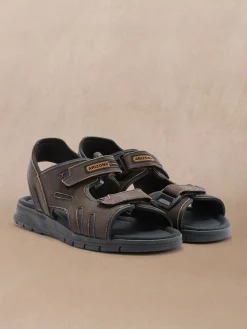 Sandales à ouverture totale